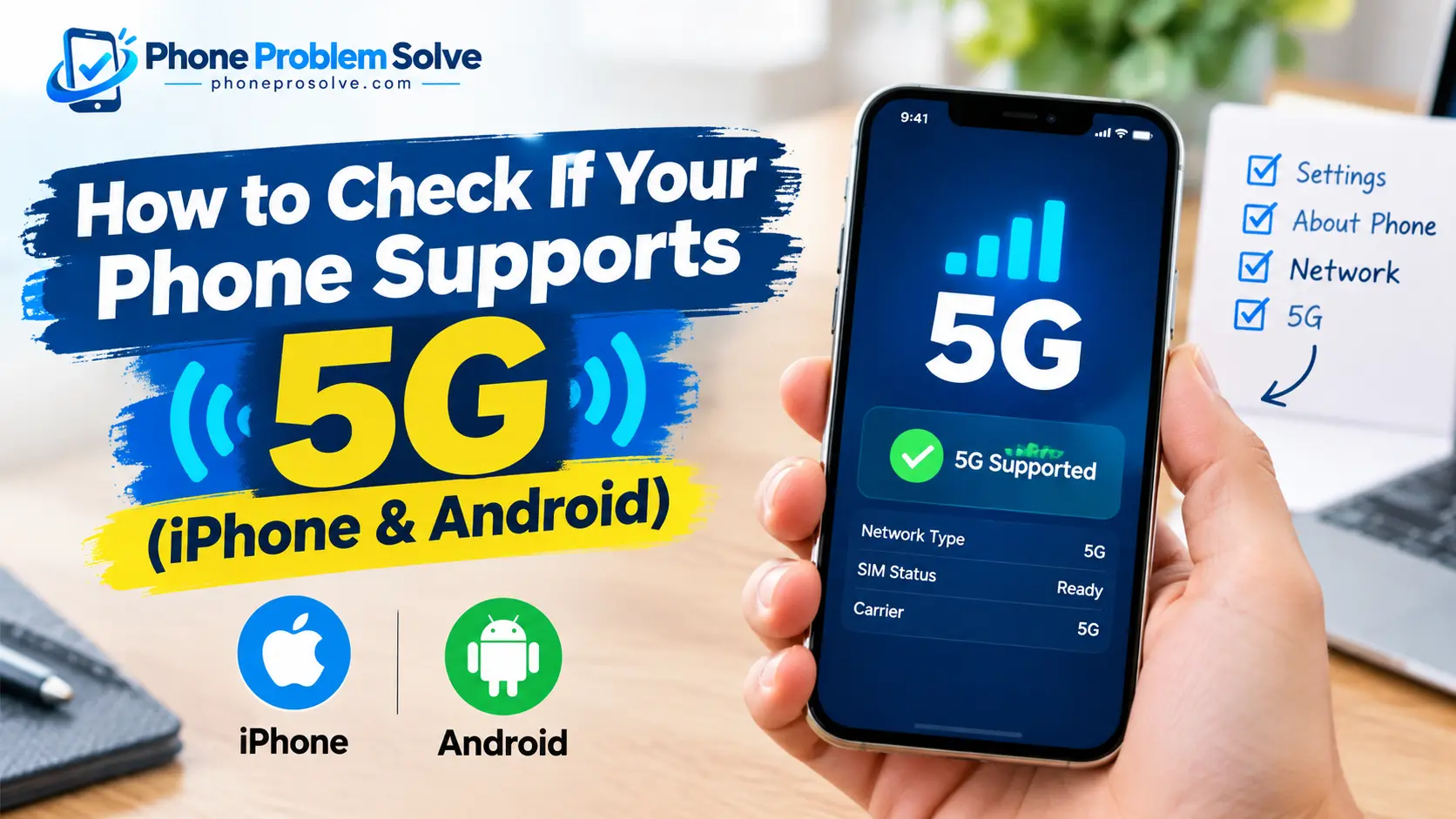 How to Check If Your Phone Supports 5G
