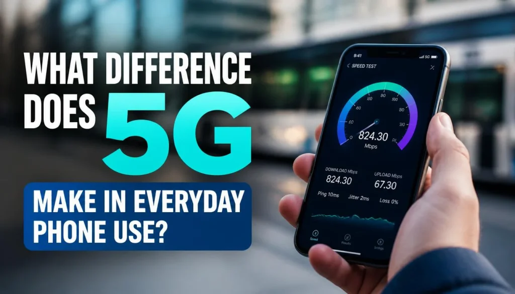 What Difference Does 5G Make in Everyday Phone Use